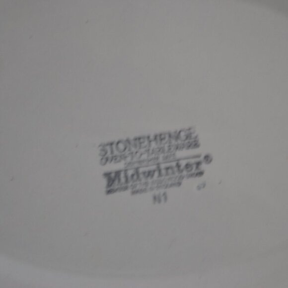 Vtg Stonehenge Midwinter Invitation Plates - Picture 3 of 10